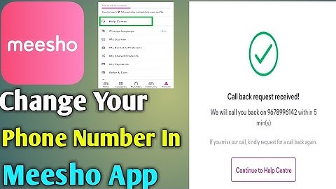 How to change phone number in Meesho app// phone number kese change kare Meesho par 2023