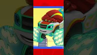 Super Blaze teams up with his Super Mom! #blazeandthemonstermachines #shorts