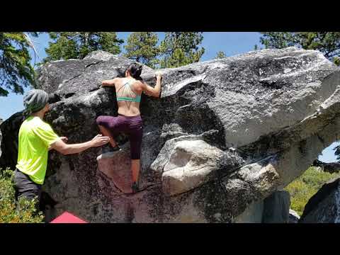 Beta Video for climb Gunks Left v4, Lake Tahoe