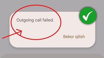 Outgoing Call Failed Problem | How to Fix Outgoing Call Failed Problem | Outgoing Call Failed Solve