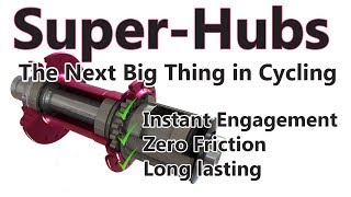 Cycling's next big thing? Superhubs: High Engagement, Silent & Low Friction!