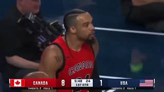 Details LeBron James and Dillon Brooks get into it in Olympics warm-up game News