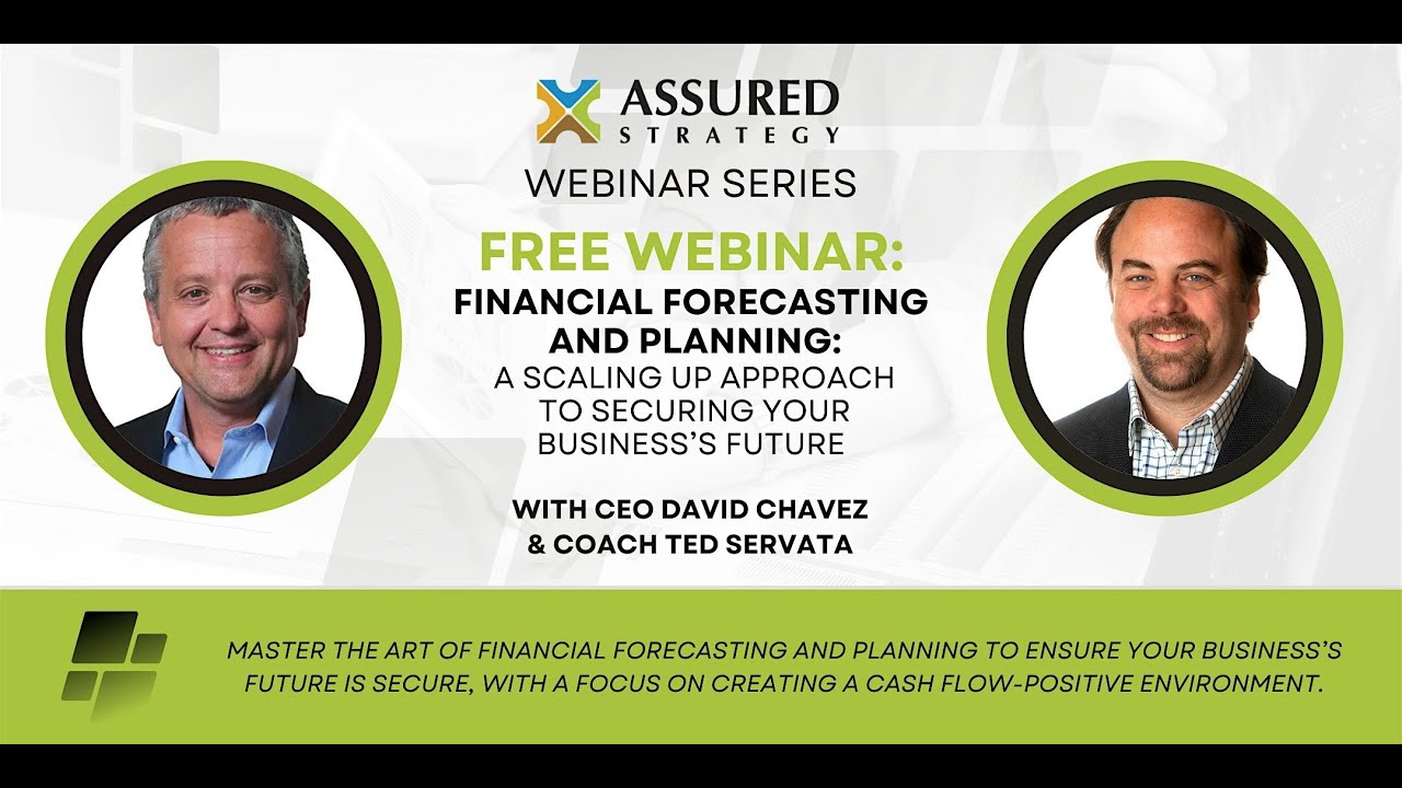 Financial Forecasting and Planning Webinar - YouTube