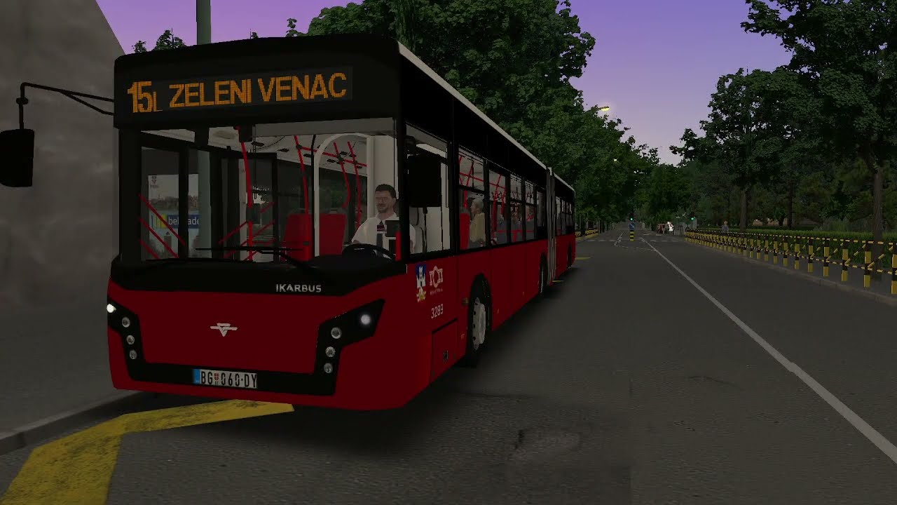 KASNJENJE! Omsi 2 beograd linija 15L kbc zemun-zeleni venac