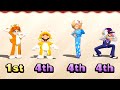 Can Daisy win Mario vs Waluigi vs Rosalina these minigames in Mario Party The Top 100