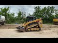 2017 CAT 299D2 RUBBER TRACKED SKID STEER