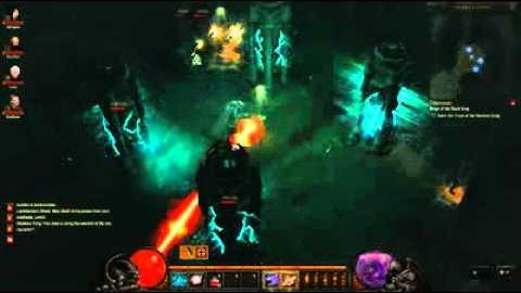 Diablo 3 Beta: Wizard - Disintegrate skill