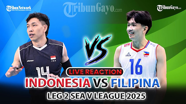 🔴LIVE SEA V LEAGUE 2025 PUTRA HARI INI: PERTANDINGAN INDONESIA VS FILIPINA Leg 2 Rabu (16/7/2025)