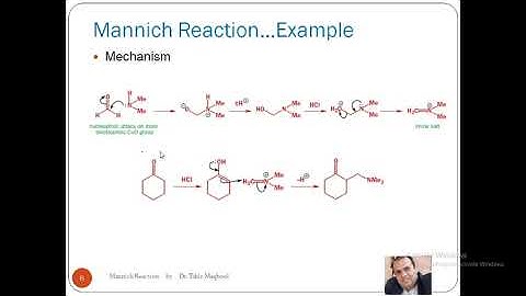 MANNICH REACTION