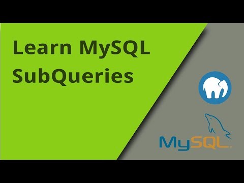 Learning MySQL - SubQueries