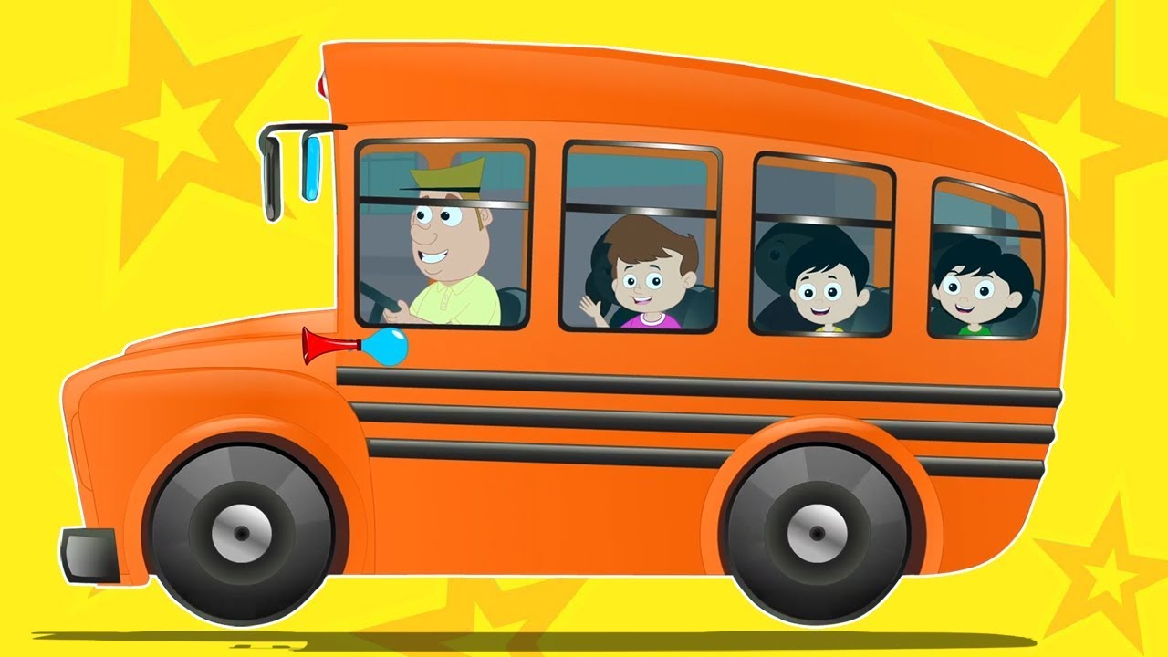 Включи автобус дети. Автобус мультяшный. Автобус для детского сада. Автобус в садик.