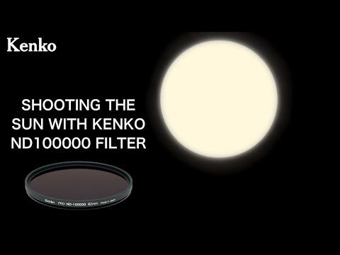 kenko　PRO ND10000 100×100 mm Kenko PRO ND 100000 100x100mm Squar Taking photo of the sun