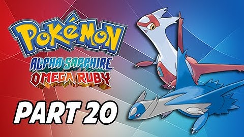 Pokemon Omega Ruby & Alpha Sapphire Walkthrough Part 20 - Latios & Latias (3DS Commentary)