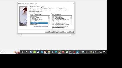 Creating a New Company Peachtree Accounting Software