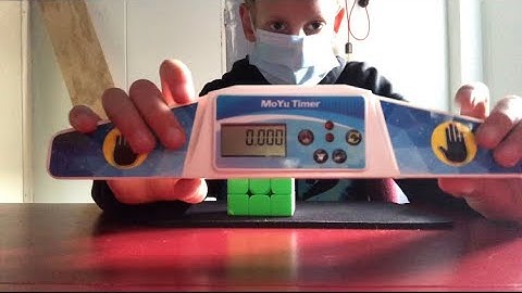 Testing new timer: the MOYU timer!