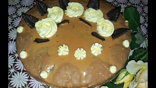 Бисквитный торт "День и ночь" (Cake "Day and Night") Бисквитный торт "День и ночь" (Cake "Day and Night")