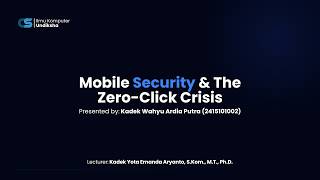 Analysis of Operating System Urgency Against Zero-Click Vulnerability Threats