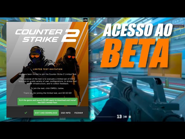 Vaza versão Beta de Counter-Strike 2, com possibilidade de jogar