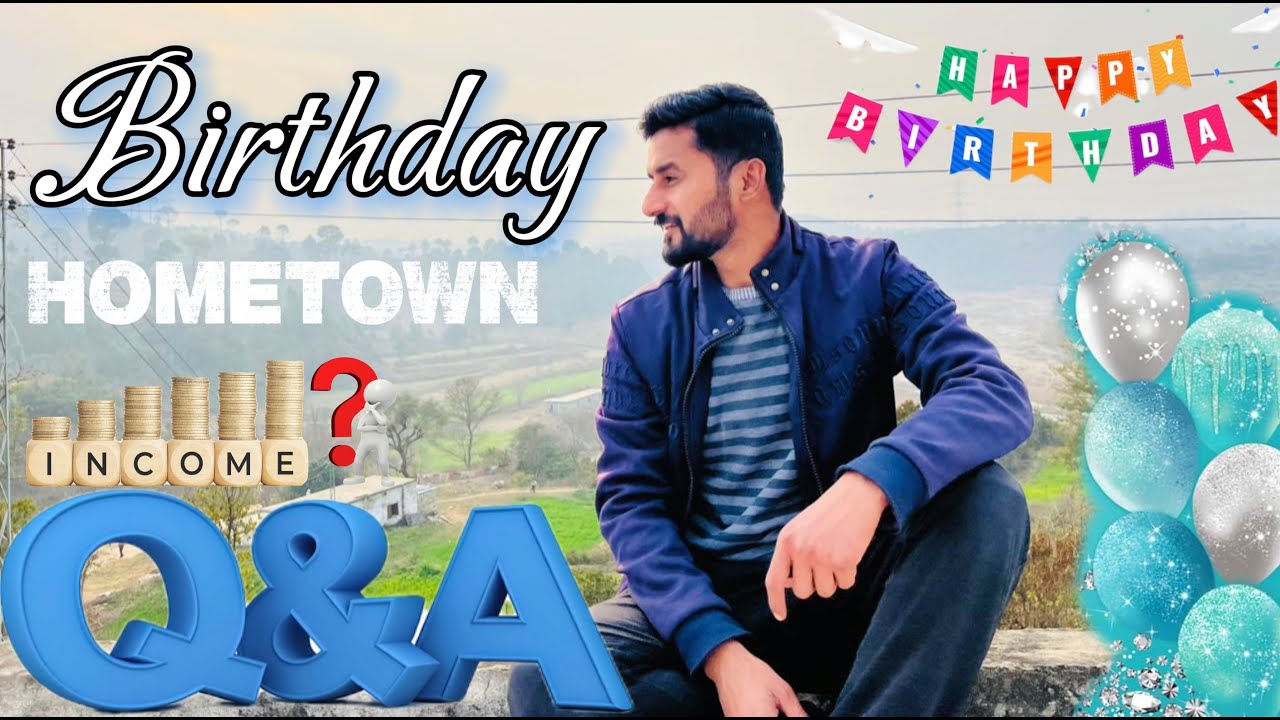 My Birthday 🎂 with pua | Answers to your questions ❓| 90's Memories 🥰