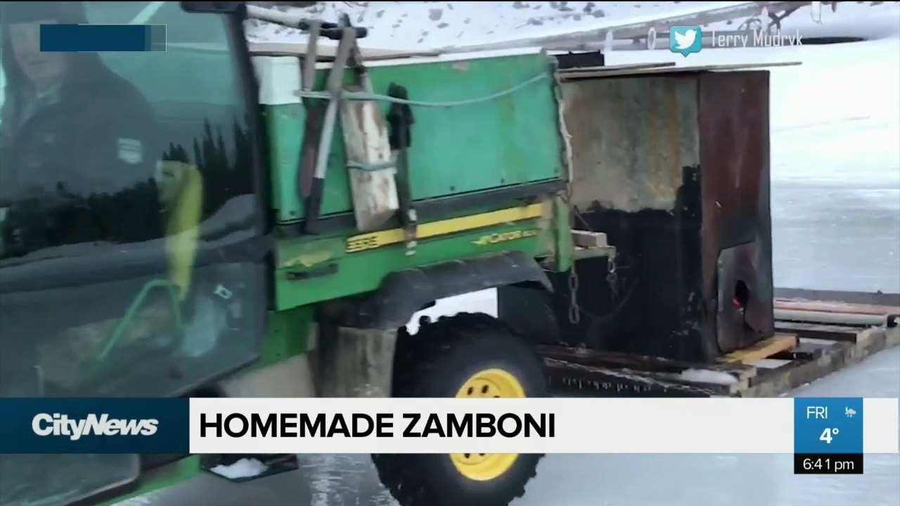Take A Look At This Homemade Zamboni Youtube