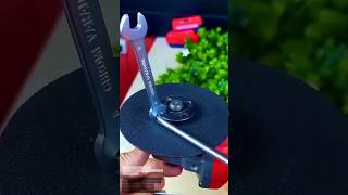Professional Cutting Disc Installation | Angle Grinder & Dual Wrench Setup