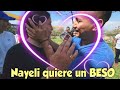 Nano hiso un reto para que Nayeli le diera un beso. Miguel salió recio para el futbol.