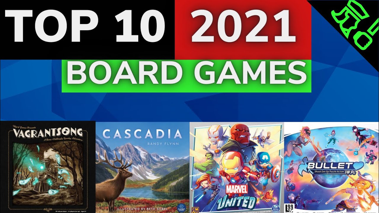 Top 10 Board Games of 2021 YouTube