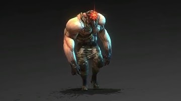 HEAVY CYBORG SOLDIER WALK