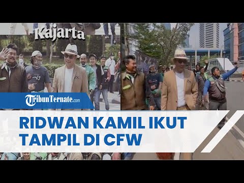 Ikut Tampil di Citayam Fashion Week, Ridwan Kamil Berikan Pesan Penting pada Remaja CFW
