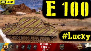 World of Tanks E 100 Replay - 4 Kills 7K DMG(Patch 1.6.1)