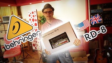 BEHRINGER RD-8 is here! 🇬🇧 A quick, first look!
