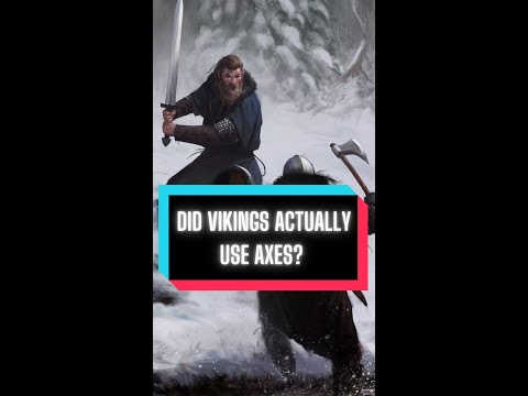 Video: Gebruikten Vikingen dubbelkoppige bijlen?