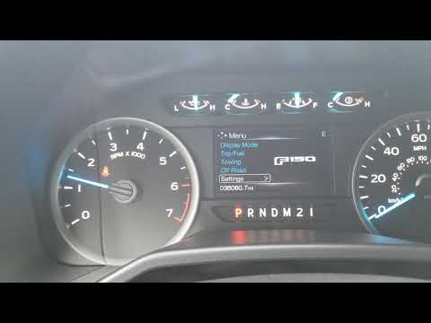 Switching Km To Miles On A Ford