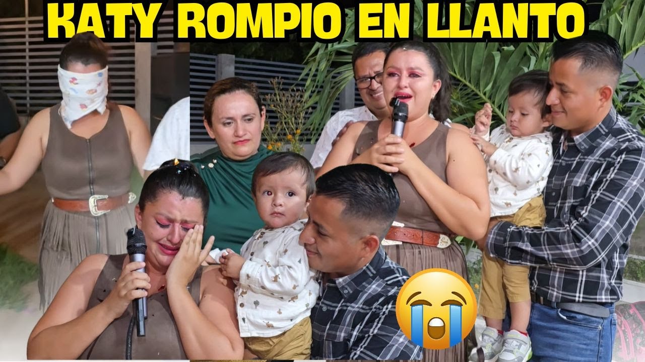 Sorpresa 🥳 Llorando Katy Llegó A Su Fiesta😭lloró al ver a sus invitados, Tuvimos otra perdida🤰😭