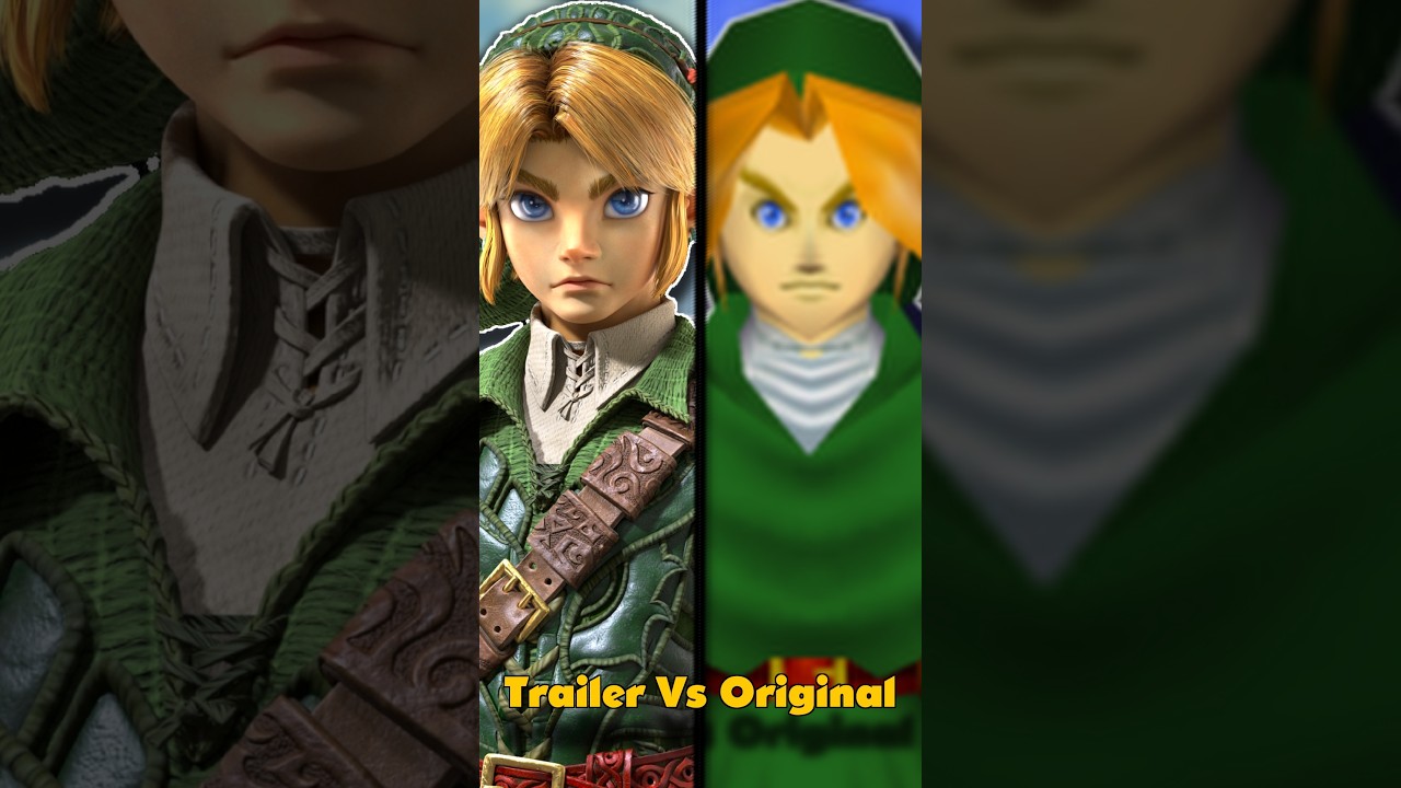 Ocarina of Time Remake Trailer Comparison | Remake vs Original
