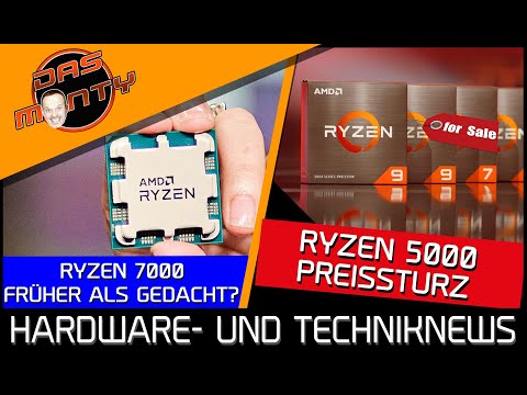 AMD Ryzen 5000 Preissturz | Ryzen 7000 früher als gedacht? | Intel Arc verspätet sich weiter | News