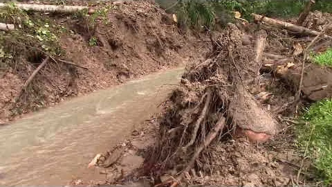 Flood 2022 In Wolfpen Creek In Knott County ,Ky pa...