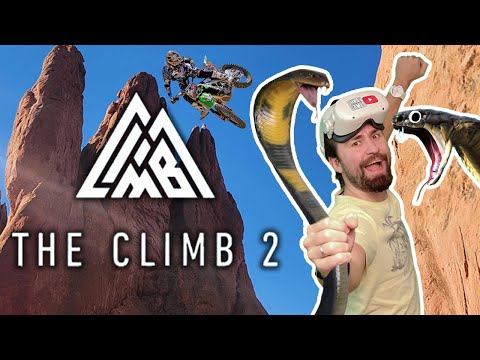 Видео: Гора впечатлений! Разозлил змей, но успел на шоу на вершине горы! The Climb 2 VR