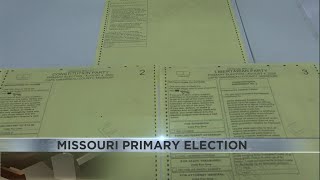 Primary election day in Missouri