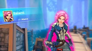 Paladins - EP58 - Maeve Top Play Gameplay - Fish Market Map