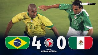 Brasil 4 x 0 México ● 2004 Copa América Extended Goals & Highlights HD