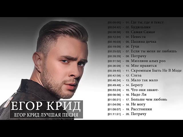 Егор Крид Слушать песни онлайн Egor Kreed New Album 2020 class=