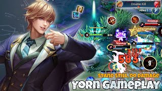 Yorn Dragon Lane Pro Gameplay | Stand Still, Do The Insane Damage | Arena of Valor Liên Quân