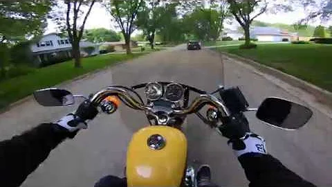 I bought an old POS Harley Davidson Sportster