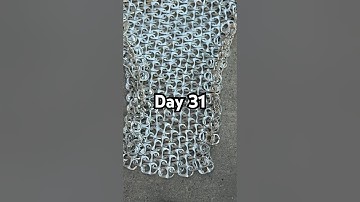 Day 31 of adding pop tabs until I have a full chain mail armor suit