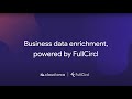 Enriching business data in salesforce with fullcircl