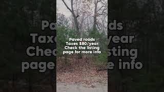 0.33 acres for sale in Arkansas for $2,400. Dm for more. #realestate #foryoupage #realtor #shorts