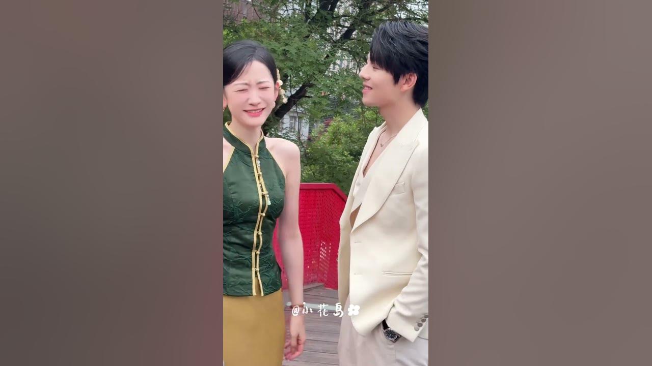 Zeng hui asked to be kissed ,Han yutong joked instead 🤣👊🏻#zenghui #hanyutonghazel