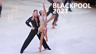 Gunnar Gunnarsson &amp; Marika Doshoris (GBR) - Blackpool 2021 - Professional Latin | QF Rumba