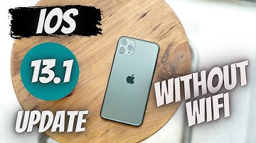 iOS 13.1 update without wifi | install ios 13.1 stable